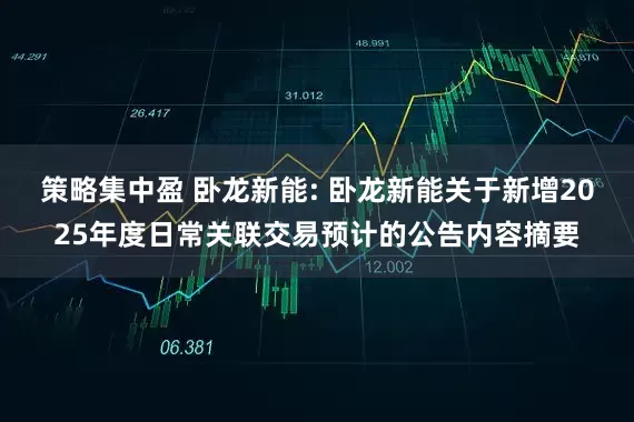 策略集中盈 卧龙新能: 卧龙新能关于新增2025年度日常关联交易预计的公告内容摘要