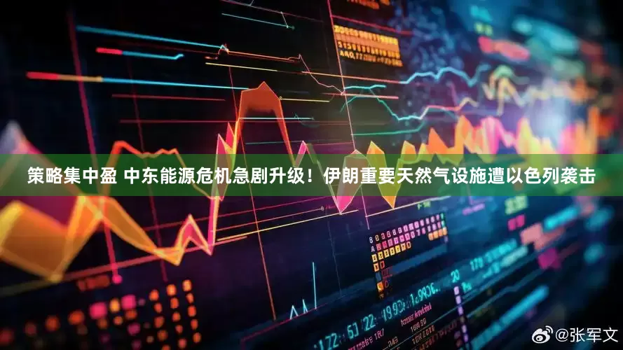 策略集中盈 中东能源危机急剧升级！伊朗重要天然气设施遭以色列袭击